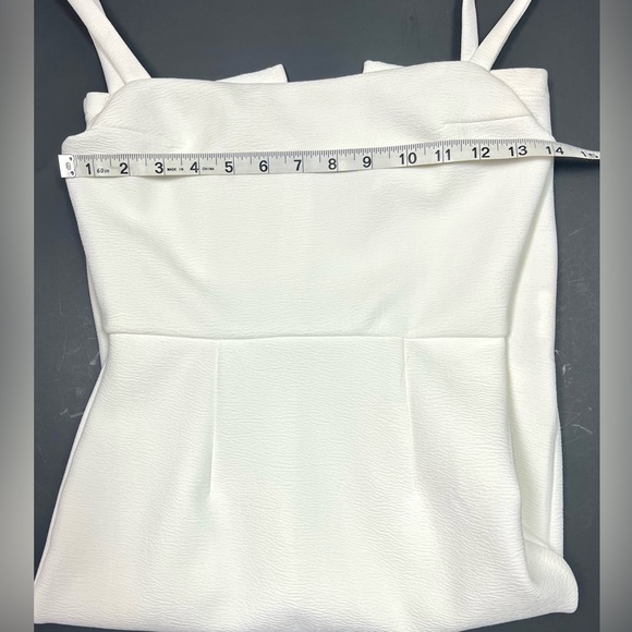 Hello Dolly White Body Con Midi Dress - Picture 5 of 8